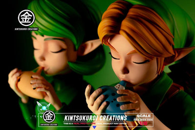 Link & Saria 1/6 Scale Diorama by Kintsukuroi Creations