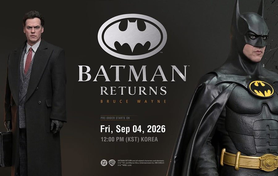 Batman Returns: Batman & Bruce Wayne 1/3 Scale Statue SET by JND Studios