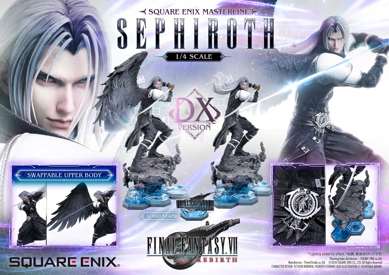 PLAY ARTS KAI Final Fantasy VII Remake Sephiroth Figura de Acción Nuevo PLAY ARTS KAI Final Fantasy VII Remake Sephiroth Figura de Acción Nuevo
