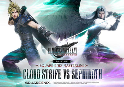 Final Fantasy VII: Rebirth - Cloud Strife vs. Sephiroth 1/4 Scale Statue