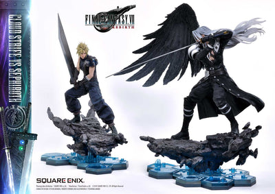 Final Fantasy VII: Rebirth - Cloud Strife vs. Sephiroth 1/4 Scale Statue