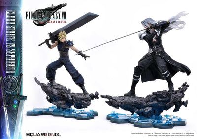Final Fantasy VII: Rebirth - Cloud Strife vs. Sephiroth 1/4 Scale Statue