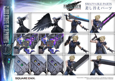 Final Fantasy VII: Rebirth - Cloud Strife vs. Sephiroth 1/4 Scale Statue