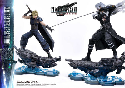 Final Fantasy VII: Rebirth - Cloud Strife vs. Sephiroth 1/4 Scale Statue