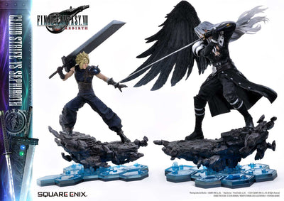 Final Fantasy VII: Rebirth - Cloud Strife vs. Sephiroth 1/4 Scale Statue