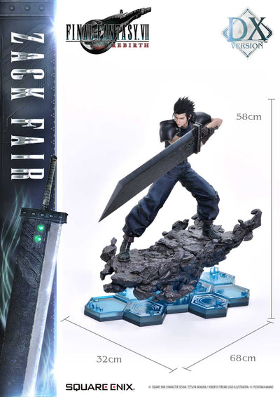 Final Fantasy VII: Rebirth - Zack Fair (Deluxe) 1/4 Scale Statue
