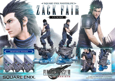 Final Fantasy VII: Rebirth - Zack Fair (Regular) 1/4 Scale Statue