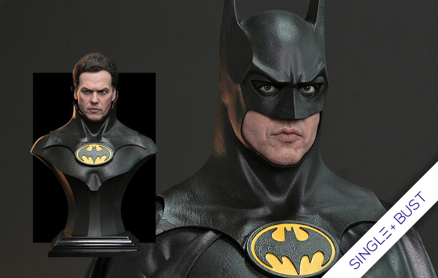 Batman Returns: Batman With Bust 1/3 Scale Statue by JND Studios