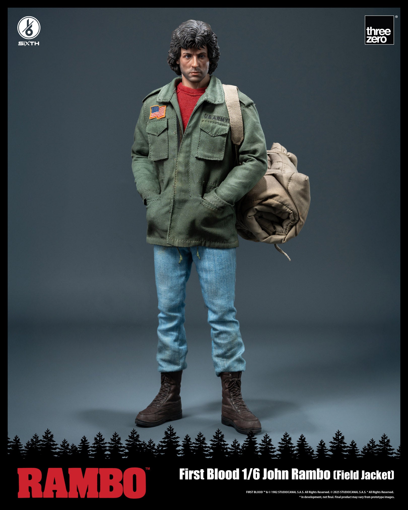 Rambo: First Blood - John Rambo (Field Jacket) 1/6 Scale Figure