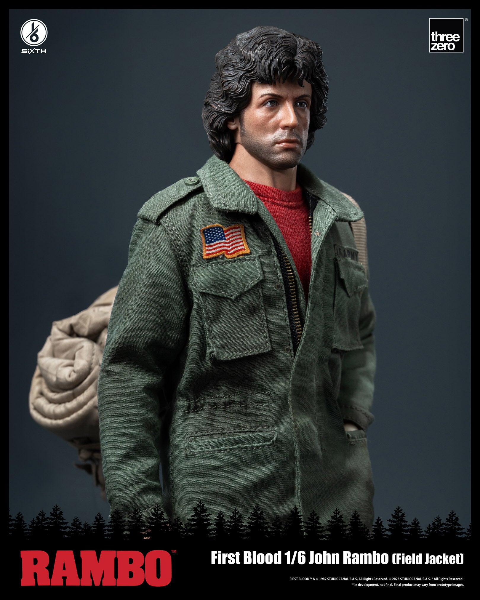 Rambo: First Blood - John Rambo (Field Jacket) 1/6 Scale Figure