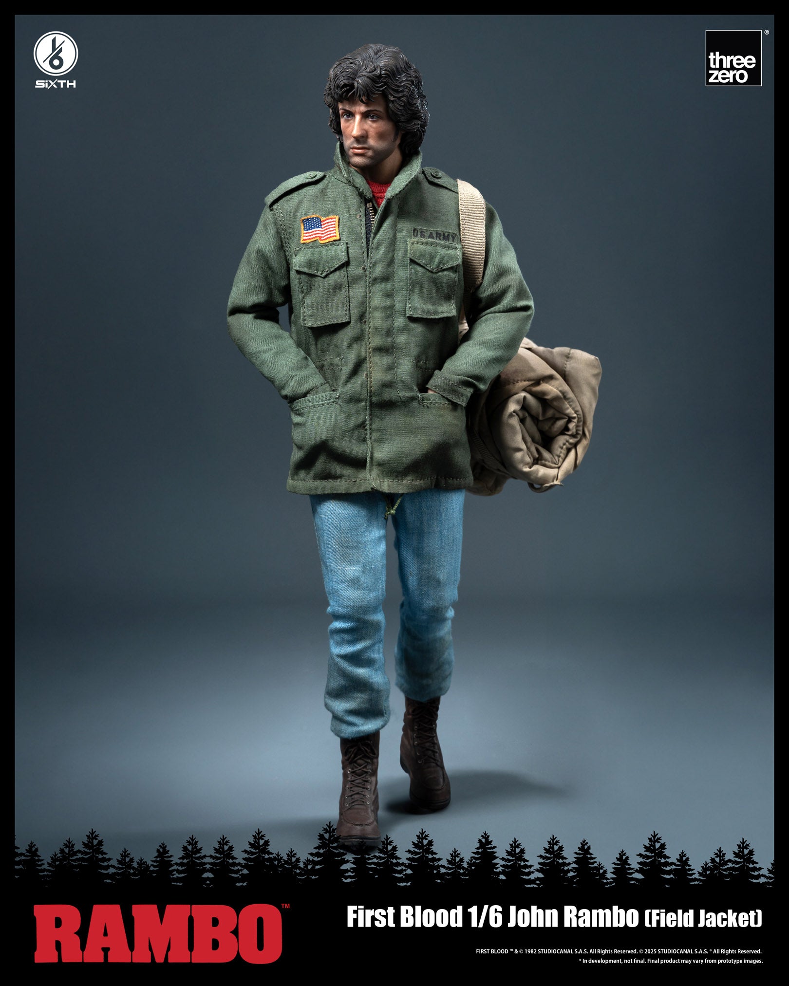 Rambo: First Blood - John Rambo (Field Jacket) 1/6 Scale Figure