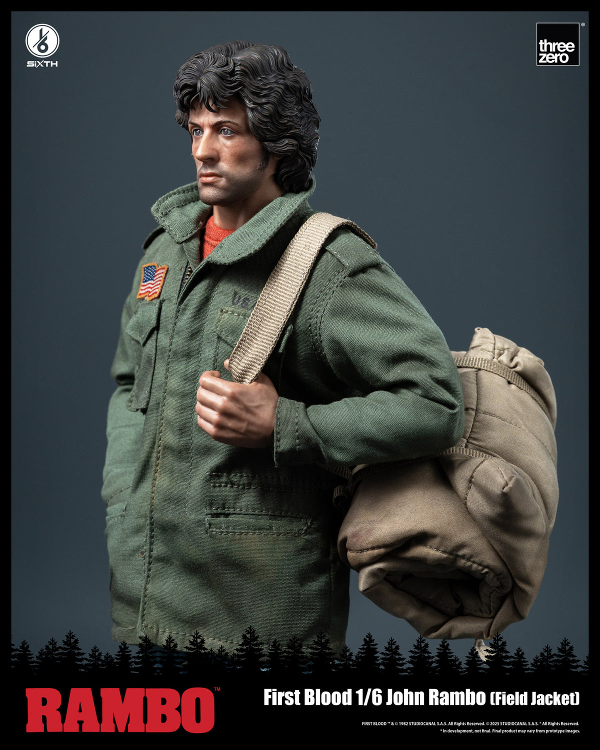 Rambo: First Blood - John Rambo (Field Jacket) 1/6 Scale Figure - Spec ...