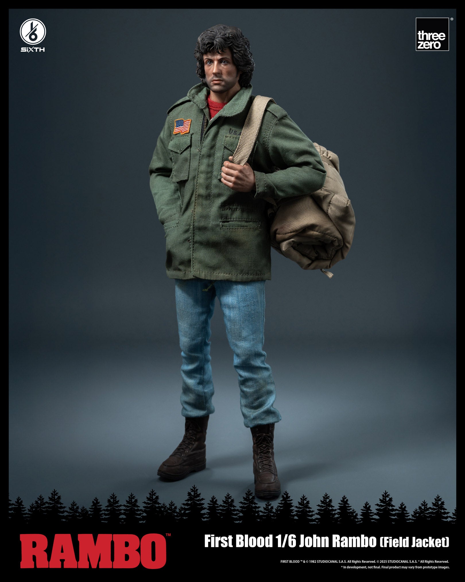 Rambo: First Blood - John Rambo (Field Jacket) 1/6 Scale Figure