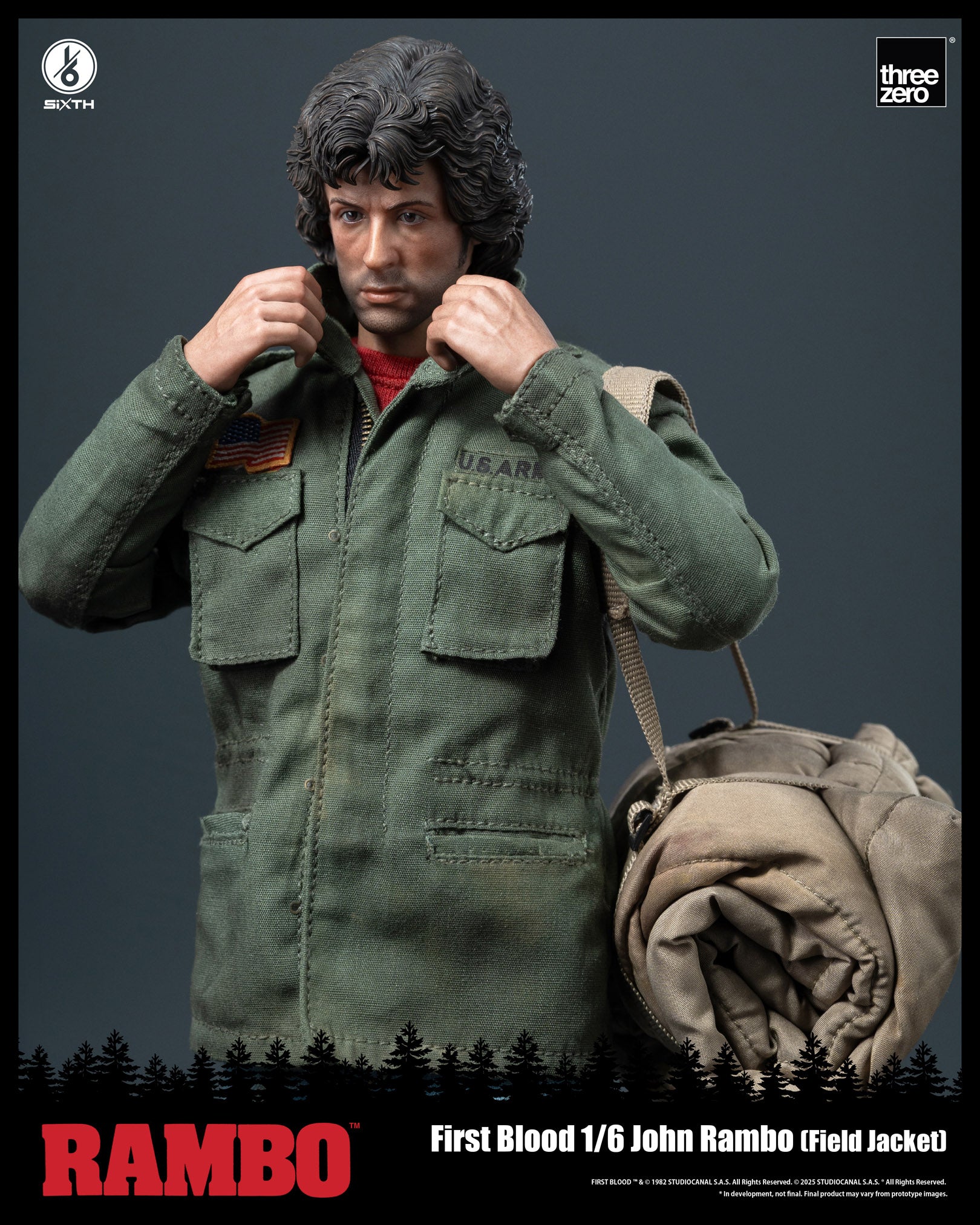 Rambo: First Blood - John Rambo (Field Jacket) 1/6 Scale Figure