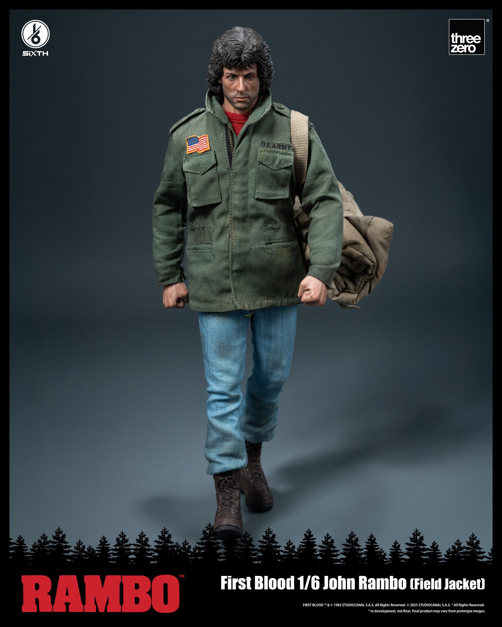 Rambo: First Blood - John Rambo (Field Jacket) 1/6 Scale Figure