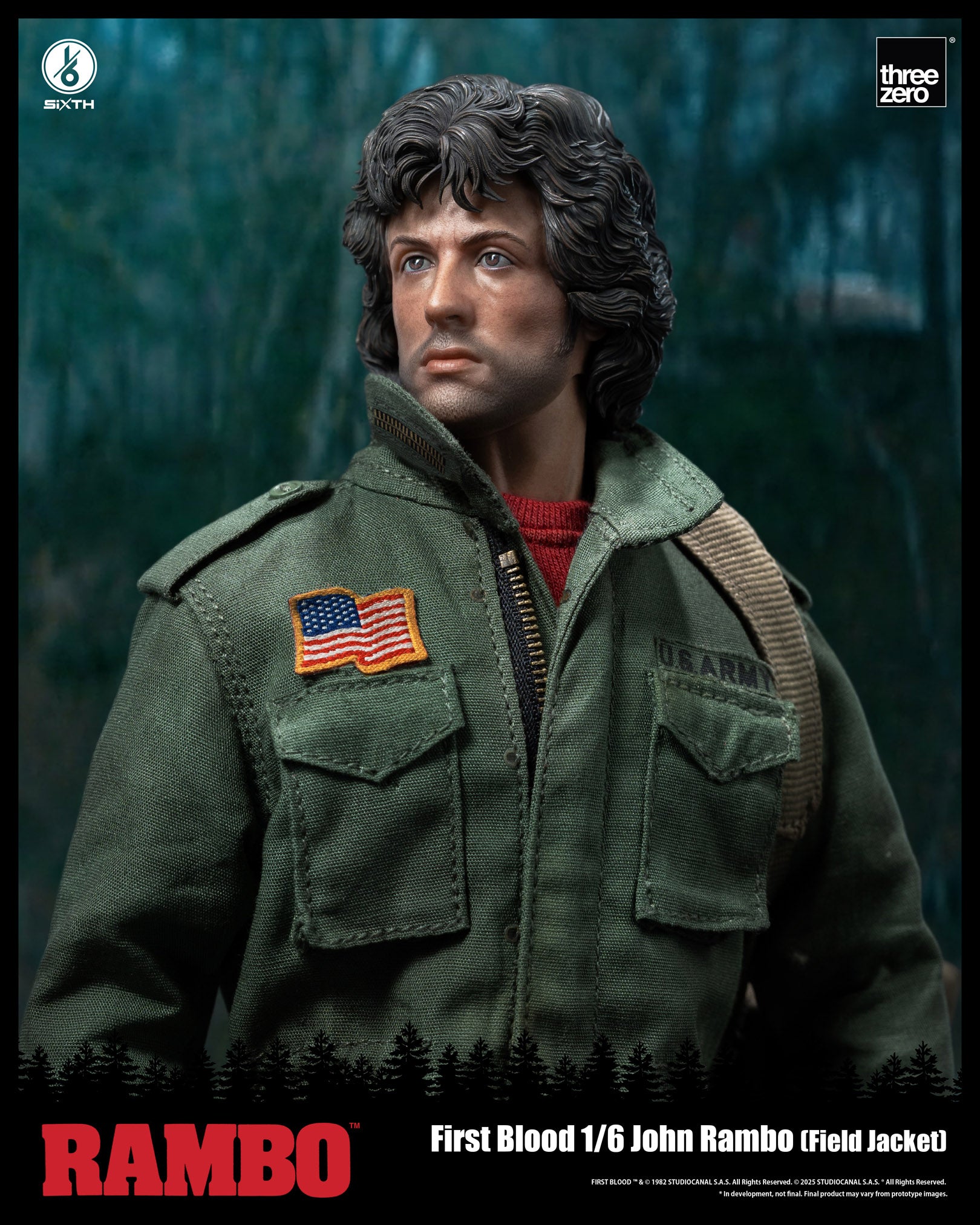 Rambo: First Blood - John Rambo (Field Jacket) 1/6 Scale Figure