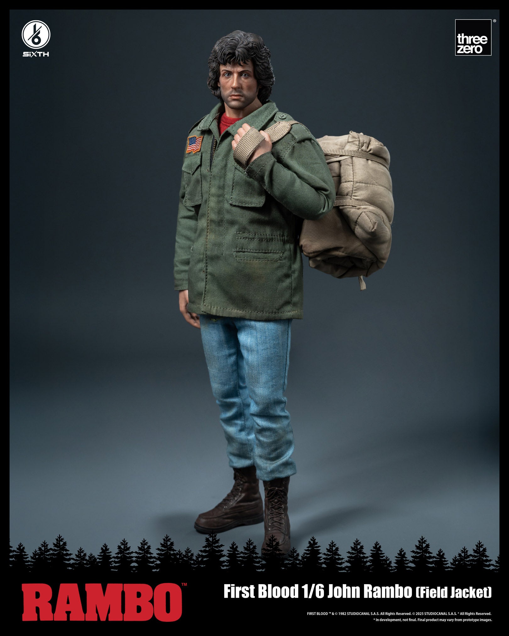 Rambo: First Blood - John Rambo (Field Jacket) 1/6 Scale Figure