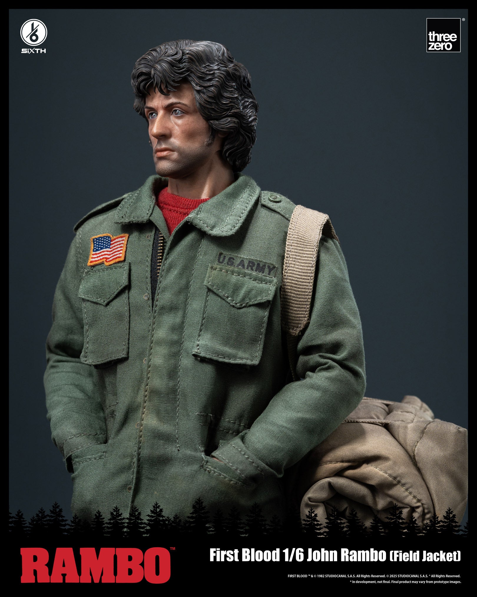 Rambo: First Blood - John Rambo (Field Jacket) 1/6 Scale Figure