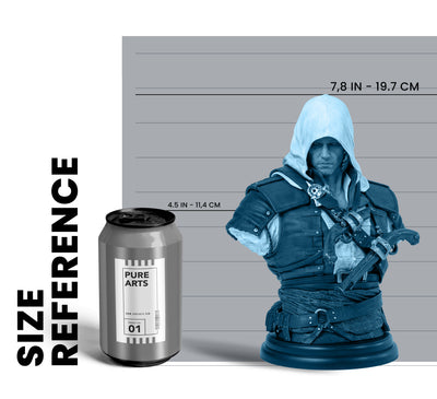 Assassin's Creed: Black Flag Resynced - Animus Edward Kenway 1/4 Scale Bust