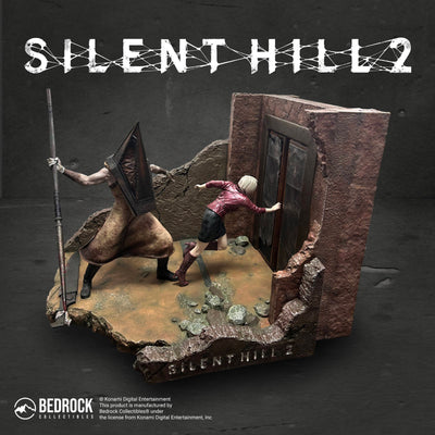 SIlent Hill 2 Remake -  Red Pyramid Thing & Maria Elevator Chase 1/6 Scale Diorama