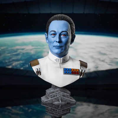 Star Wars Ahsoka - Grand Admiral Thrawn Legends in 3-Dimensions 1/2 Scale Bust