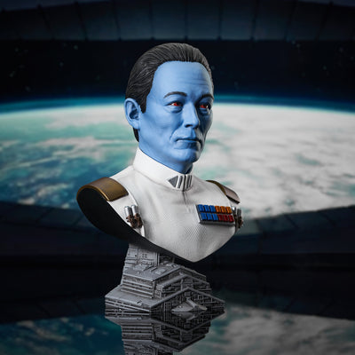 Star Wars Ahsoka - Grand Admiral Thrawn Legends in 3-Dimensions 1/2 Scale Bust