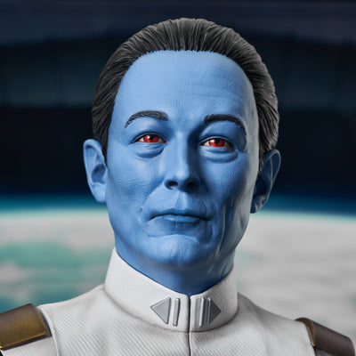 Star Wars Ahsoka - Grand Admiral Thrawn Legends in 3-Dimensions 1/2 Scale Bust