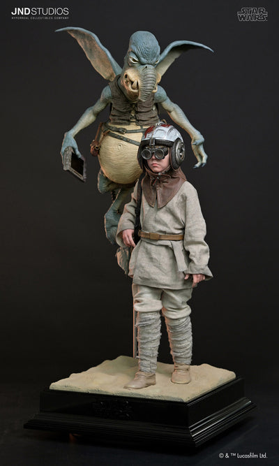 Young Anakin Skywalker & Watto (Dual) 1/3 Scale Statue