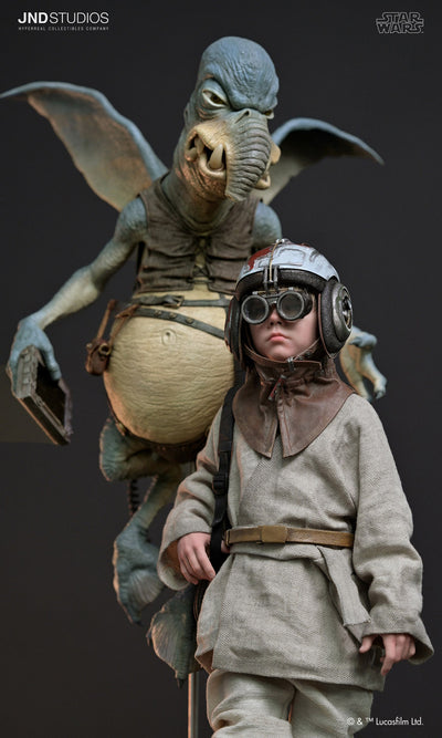 Young Anakin Skywalker & Watto (Dual) 1/3 Scale Statue