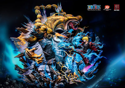 One Piece - Sanji vs. Queen - Straw Hat Crew Vol 1. Statue