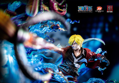 One Piece - Sanji vs. Queen - Straw Hat Crew Vol 1. Statue