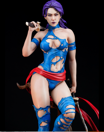 Psylocke Savage Land 1/4 Scale Statue by Exorez