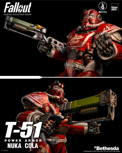 Fallout - T-51 Nuka Cola Power Armor 1/6 Scale Figure