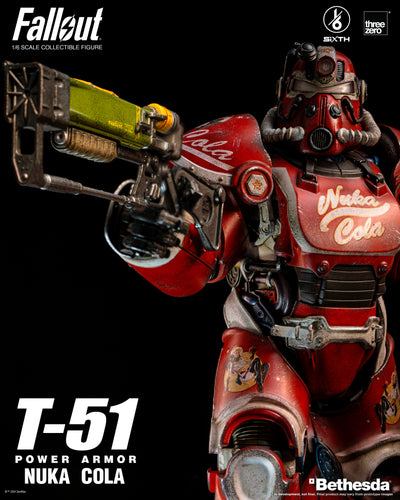 Fallout - T-51 Nuka Cola Power Armor 1/6 Scale Figure