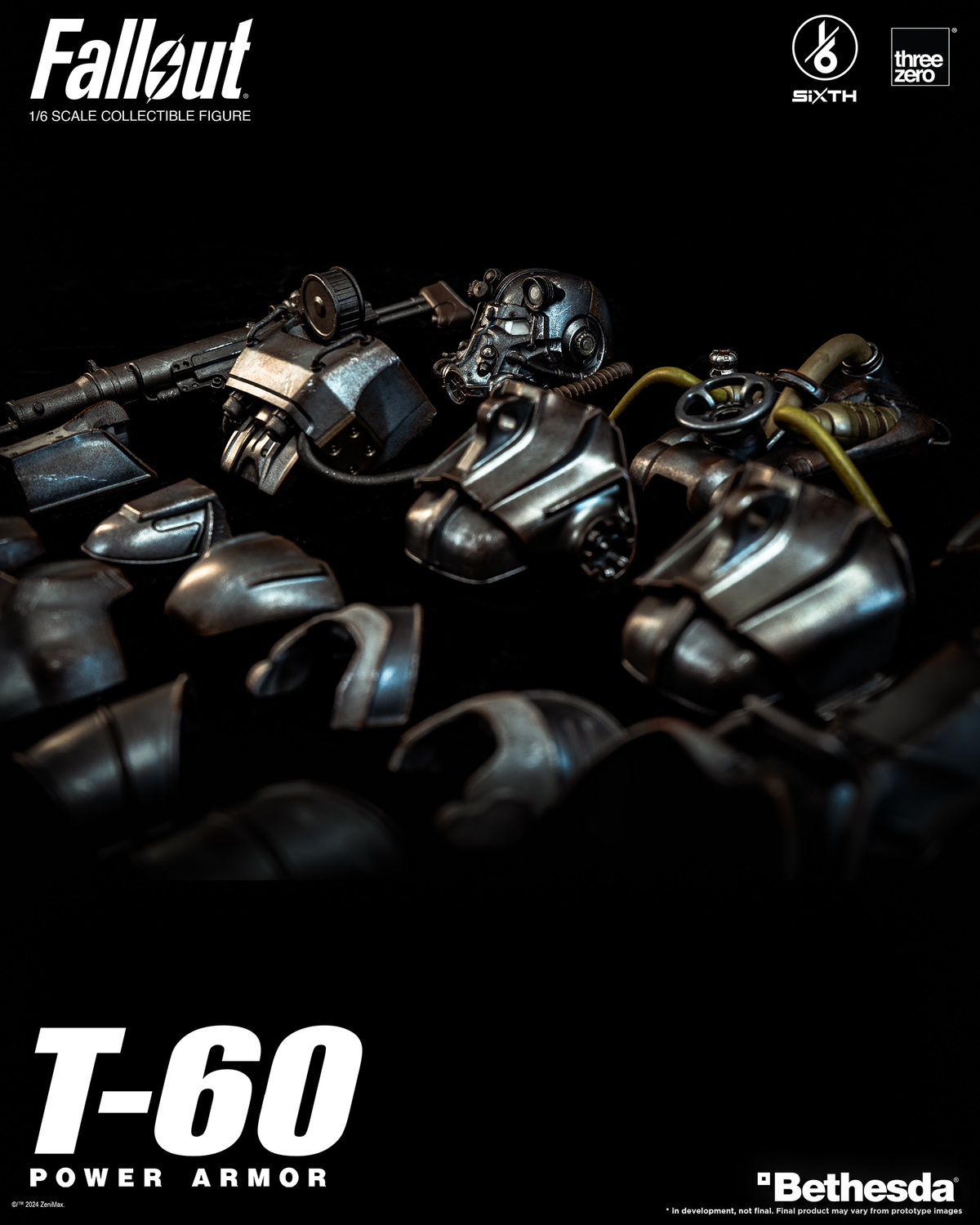 Fallout - T-60 Power Armor 1/6 Scale Figure - Spec Fiction Shop