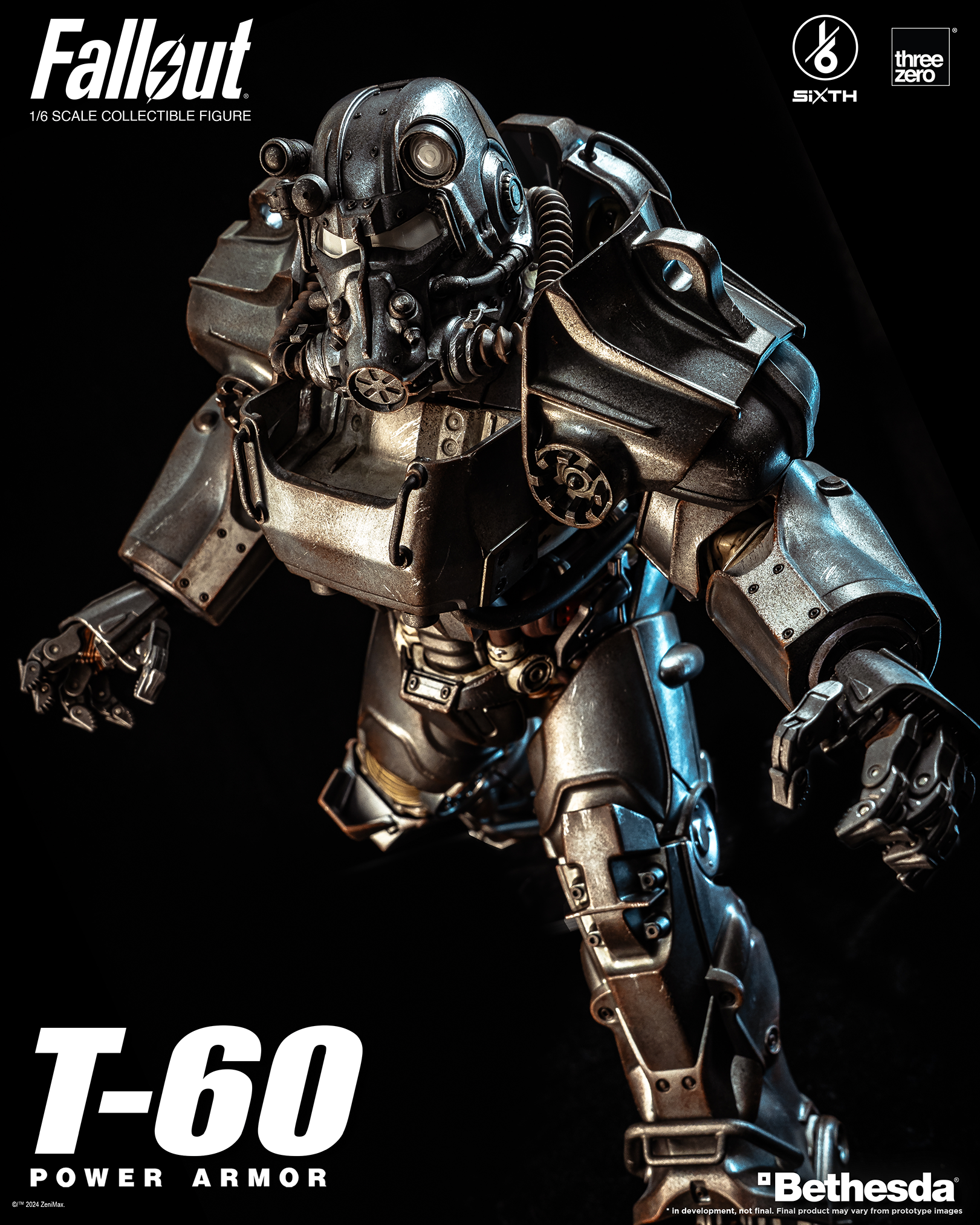 Fallout - T-60 Power Armor 1/6 Scale Figure - Spec Fiction Shop Fallout - T-60 Power Armor 1/6 Scale Figure - Spec Fiction Shop
