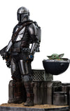 Din Djarin and Din Grogu Art Scale 1/10