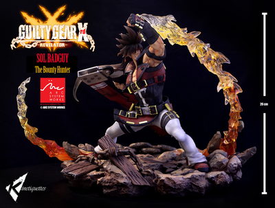 Guilty Gear - Sol Badguy The Bounty Hunter 1/7 Scale Statue