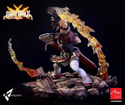 Guilty Gear - Sol Badguy The Bounty Hunter 1/7 Scale Statue