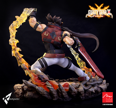 Guilty Gear - Sol Badguy The Bounty Hunter 1/7 Scale Statue