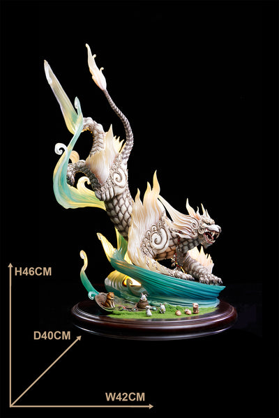 The Balance of the Nine Skies - The Beast of the West - White Tiger (Standard Version) Statue