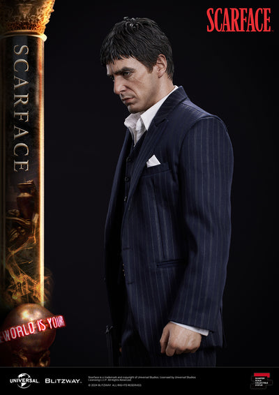 Scarface (Standard Version) 1/4 Scale Statue