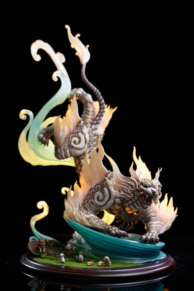 The Balance of the Nine Skies - The Beast of the West - White Tiger (Standard Version) Statue