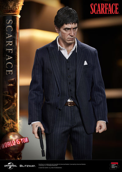 Scarface (Standard Version) 1/4 Scale Statue