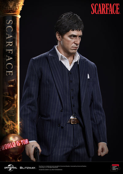 Scarface (Standard Version) 1/4 Scale Statue