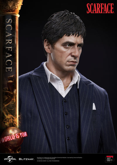 Scarface (Standard Version) 1/4 Scale Statue