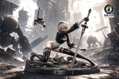 NieR:Automata - 2B Apocalyptic Warrior Maiden 1/6 Scale Statue