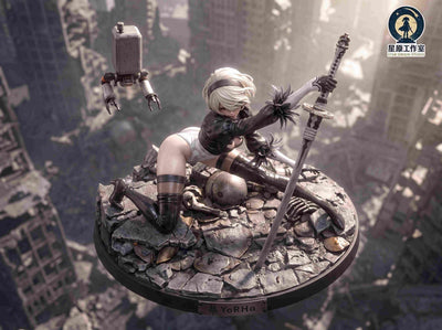 NieR:Automata - 2B Apocalyptic Warrior Maiden 1/4 Scale Statue