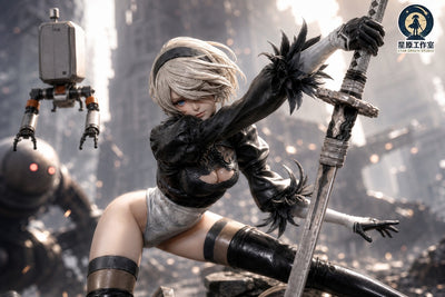 NieR:Automata - 2B Apocalyptic Warrior Maiden 1/6 Scale Statue
