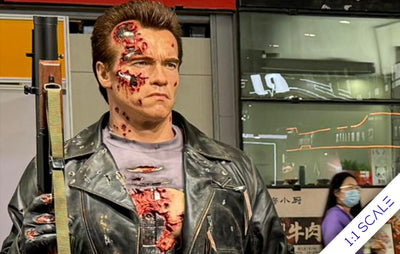 T-800 Battle Damaged (Version 2) 1:1 Scale Life-Size Bust by Queen Studios
